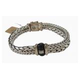 Buddha to Buddha Sterling Onyx Bracelet