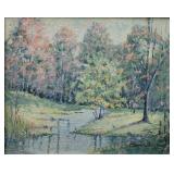 Clara L Hamilton 16x20 O/B Spring Landscape