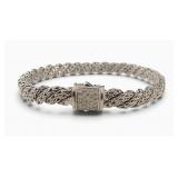 John Hardy Sterling, Diamond Bracelet