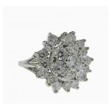 14K White Gold Lady