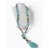 Made With Love Turquoise Statement Necklace