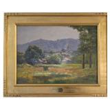 Theodore C Steele 20x28 O/C Brookville Panorama