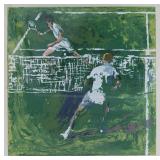 Leroy Neiman Serigraph, "Tennis Players"