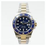 Rolex 18K /Stainless Two-Tone Bluesy, Box-Papers