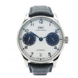 IWC Portugieser White & Navy Dial 42mm IW500715