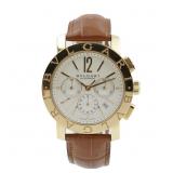 Bvlgari 18K Yellow Gold BB42 GL 42mm, Box & Bookle