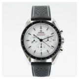 Omega Speedmaster Moonwatch Stainless Steel White