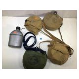 Vintage Boys Scout Canteens and Mess Kits