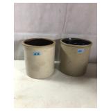 Vintage Stoneware Crocks