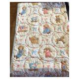 Lot of 4 Vintage Baby Quilts