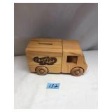 Charles Chips Wooden Piggy Banks