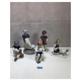Copenhagen Denmark Porcelain Figures