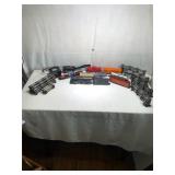 Lot of American Flyer Train Cars and Accessories