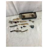 Various Watches & Tie Clips
