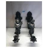 Antique Cherub Wall Sconce