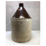 Antique Two Tone 5 Gallon Crock, Jug