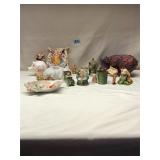 Lot of Antique Pig Figures