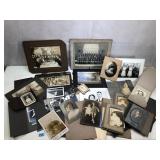 Various Vintage Black and White Photographs