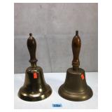Vintage Brass Dinner Bells