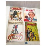 Mad, Cracked and Mandrake Magazines