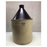 Antique Two-Tone Crock, 5 Gallon Jug