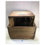Vintage Wooden Fruit Crates