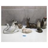 Royal Copenhagen Denmark Porcelain Animal Figures
