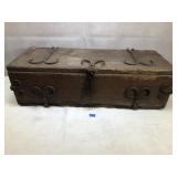 Antique Wooden Chest/ Tool Box