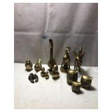 Lot of Brass Figures