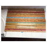 Vintage Yard Sticks