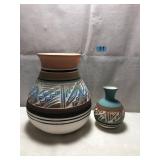 Hand Crafted Native American Navajo Pottery