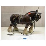 Porcelain Clydesdale Horse, Made In England