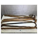 Various Wooden Cane/Walking Sticks