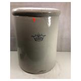Antique 15 Gallon Blue Crown Crock