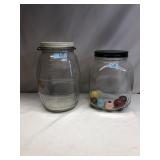 Necco Candie Jar, Barrel Candy Jar