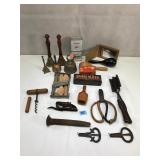 Various Antique Household Items
