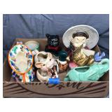 Lot of Vintage Pottery Planters