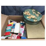 Lot of assorted sewing supplies