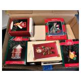 Lot of Hallmark Christmas Decorations