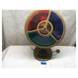 Vintage Christmas Tree Color Wheel