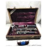 Vintage Thibouville Wooden Clarinet