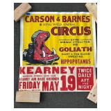 Vintage Circus Poster