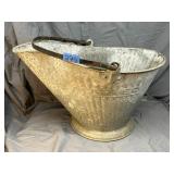 Vintage Galvanized REEVES Bucket