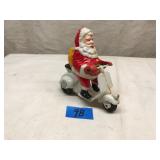 Santa on Scooter