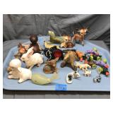 Lot of Small Vintage Animal Figurines