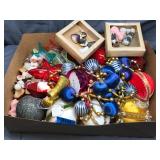 Lot of Vintage Christmas Decorations