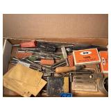 Lot of tap and die tools