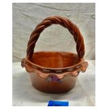 Breninger Pottery Basket