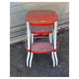 Vintage fold out stepstool
