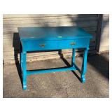Wooden two drawer desk
